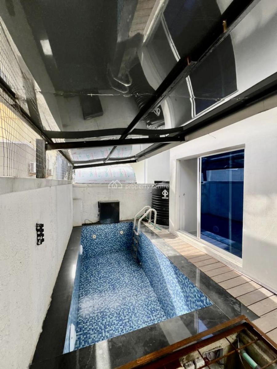 Luxury 4 Bedroom Semi Detached Duplex with Pool, Chevron Lekki, Lekki, Lagos, Semi-detached Duplex for Rent