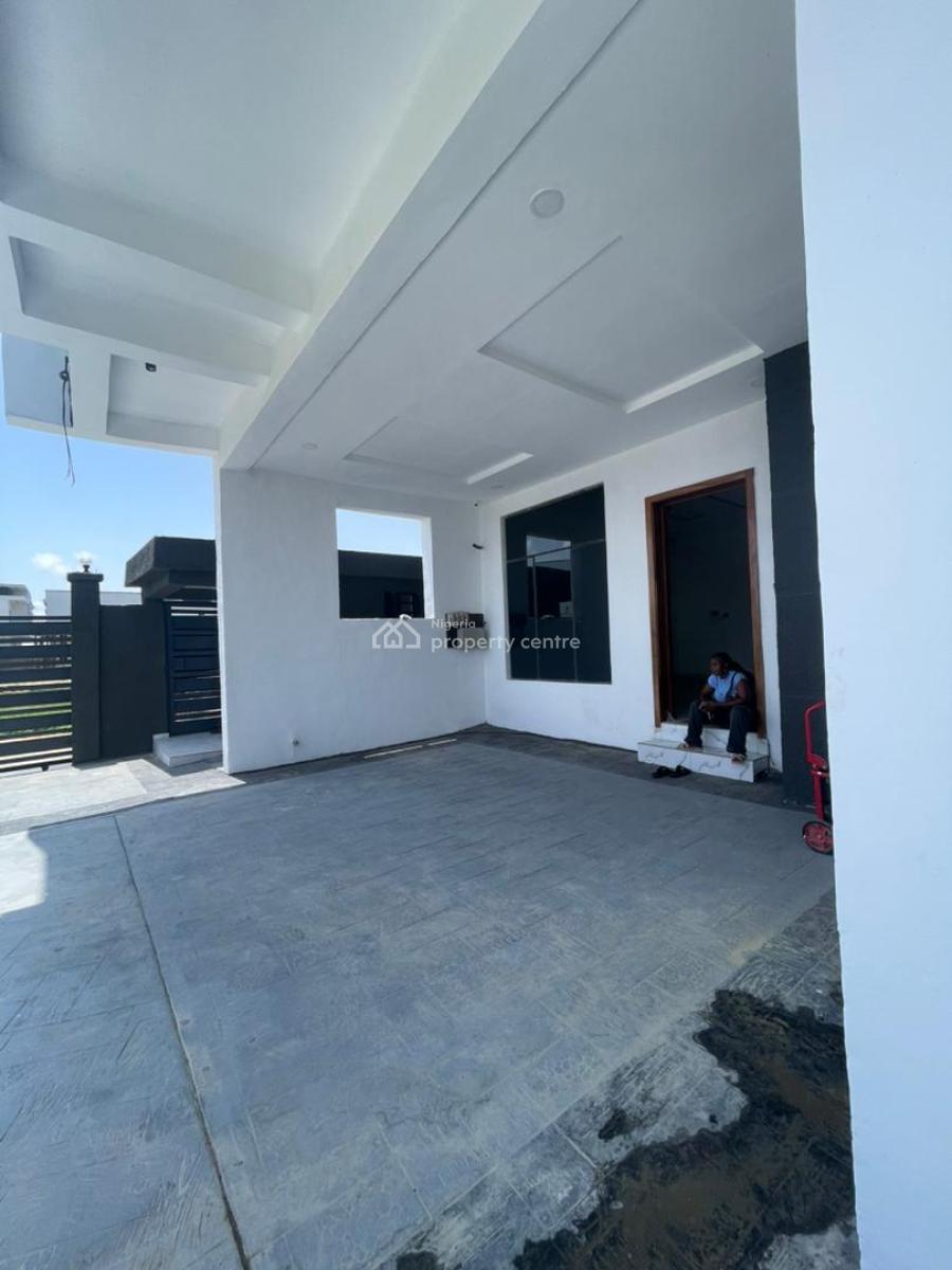 Modern 3-bedroom Terrace Duplex -- Perfect Family Home, Located Inside an Estate, Free Flooding , Call to Access., Sangotedo, Ajah, Lagos, House for Sale