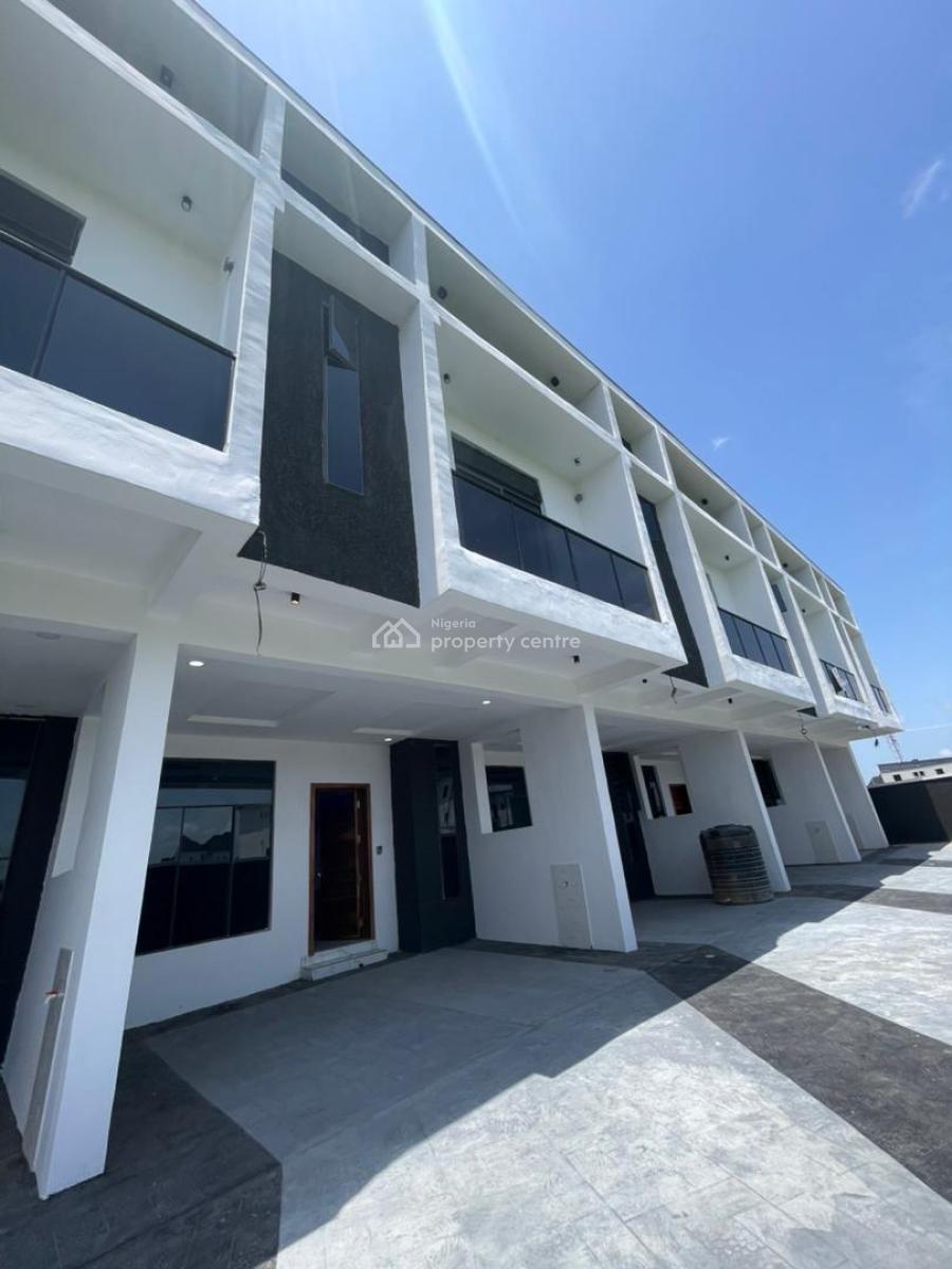 Modern 3-bedroom Terrace Duplex -- Perfect Family Home, Located Inside an Estate, Free Flooding , Call to Access., Sangotedo, Ajah, Lagos, House for Sale
