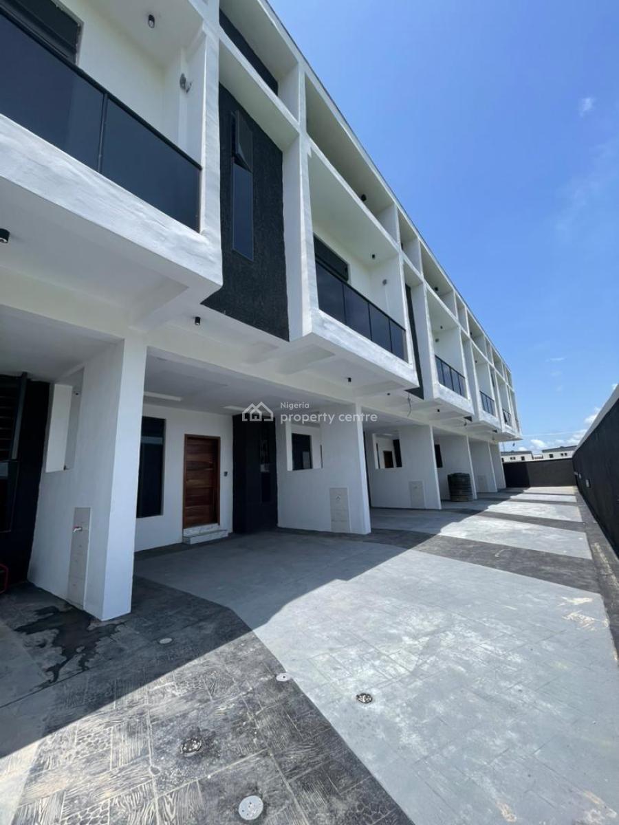 Modern 3-bedroom Terrace Duplex -- Perfect Family Home, Located Inside an Estate, Free Flooding , Call to Access., Sangotedo, Ajah, Lagos, House for Sale
