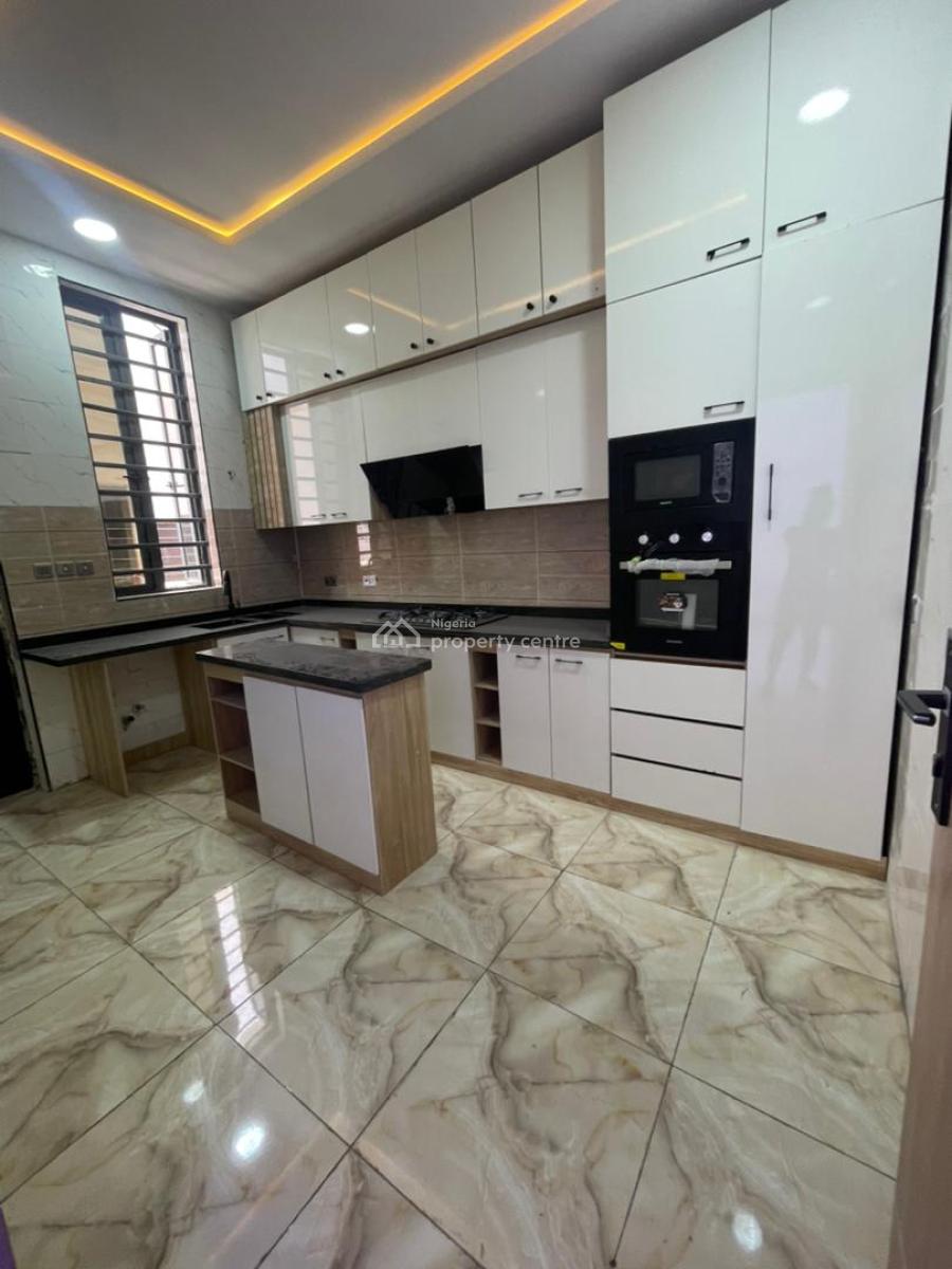 Modern 3-bedroom Terrace Duplex -- Perfect Family Home, Located Inside an Estate, Free Flooding , Call to Access., Sangotedo, Ajah, Lagos, House for Sale