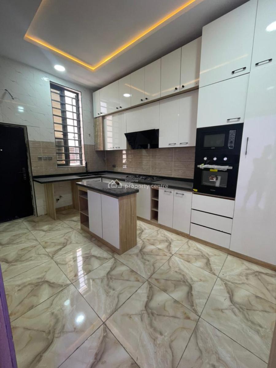 Modern 3-bedroom Terrace Duplex -- Perfect Family Home, Located Inside an Estate, Free Flooding , Call to Access., Sangotedo, Ajah, Lagos, House for Sale