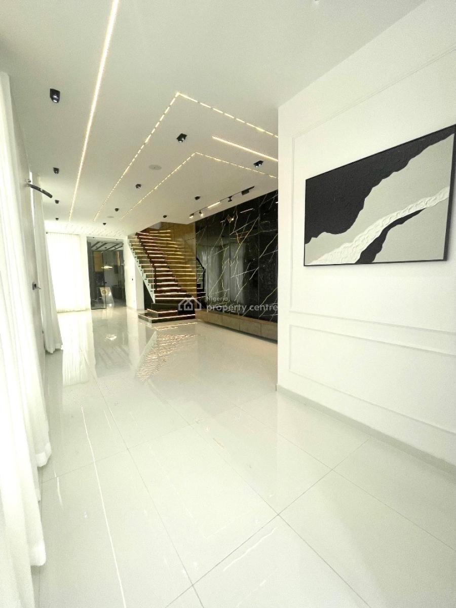 Elegant 5 Bedroom Duplex with Private Swimming and Falling Water, Newly Built Luxury 5 Bedroom with Swimming Pool, Ikota, Lekki, Lagos, Detached Duplex for Sale