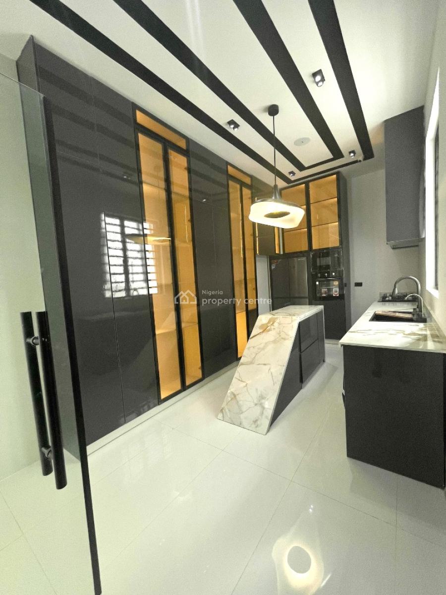 Elegant 5 Bedroom Duplex with Private Swimming and Falling Water, Newly Built Luxury 5 Bedroom with Swimming Pool, Ikota, Lekki, Lagos, Detached Duplex for Sale