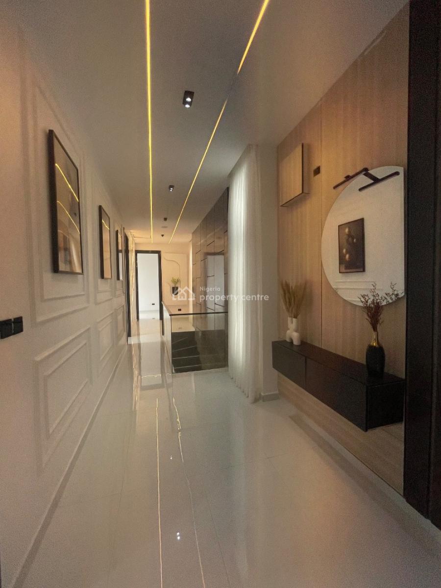 Elegant 5 Bedroom Duplex with Private Swimming and Falling Water, Newly Built Luxury 5 Bedroom with Swimming Pool, Ikota, Lekki, Lagos, Detached Duplex for Sale