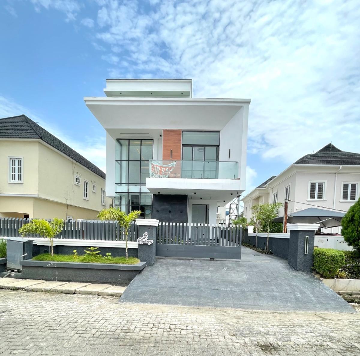 Most Beautiful 5 Bedroom Duplex with Swimming Pool, Luxury 5 Bedroom Duplex with Swimming Pools and Cinema, Lekki, Lagos, Detached Duplex for Sale
