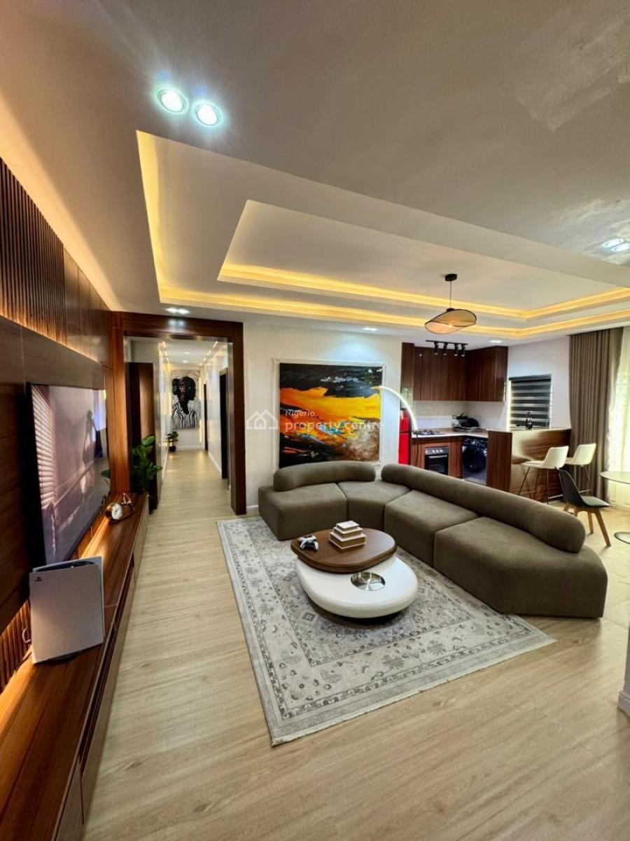 Luxury 2 Bedroom Apartment with Ps5 and Slight Beach View, Ikate, Lekki, Lekki, Lagos, Flat / Apartment Short Let