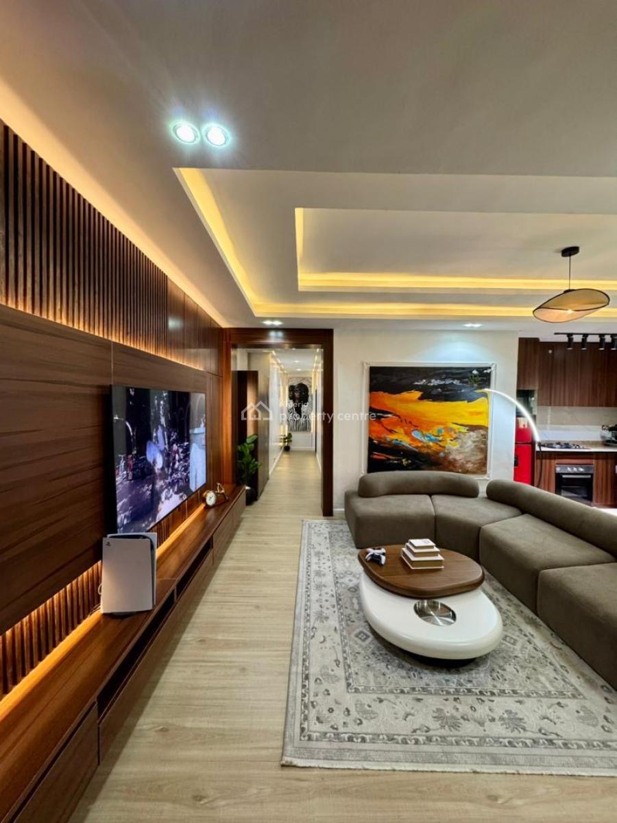 Luxury 2 Bedroom Apartment with Ps5 and Slight Beach View, Ikate, Lekki, Lekki, Lagos, Flat / Apartment Short Let
