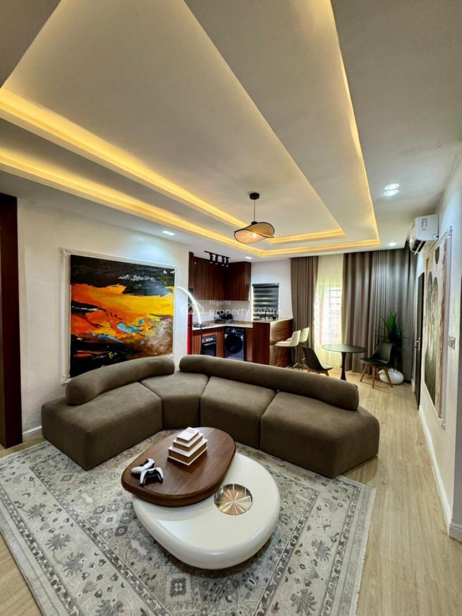 Luxury 2 Bedroom Apartment with Ps5 and Slight Beach View, Ikate, Lekki, Lekki, Lagos, Flat / Apartment Short Let