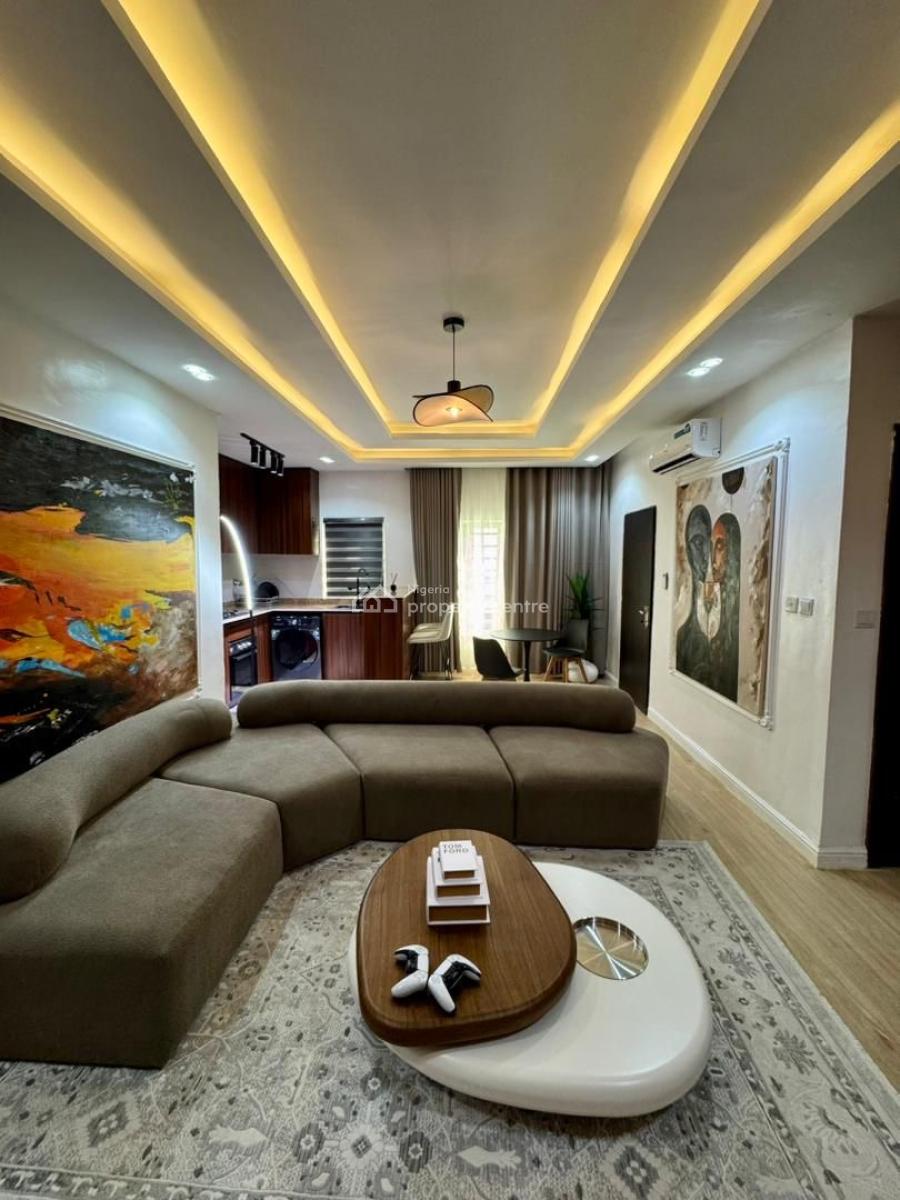 Luxury 2 Bedroom Apartment with Ps5 and Slight Beach View, Ikate, Lekki, Lekki, Lagos, Flat / Apartment Short Let