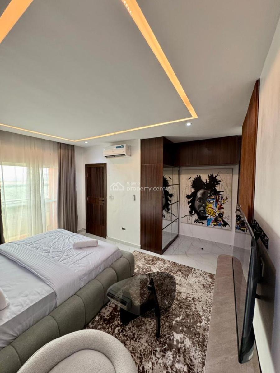 Luxury 2 Bedroom Apartment with Ps5 and Slight Beach View, Ikate, Lekki, Lekki, Lagos, Flat / Apartment Short Let
