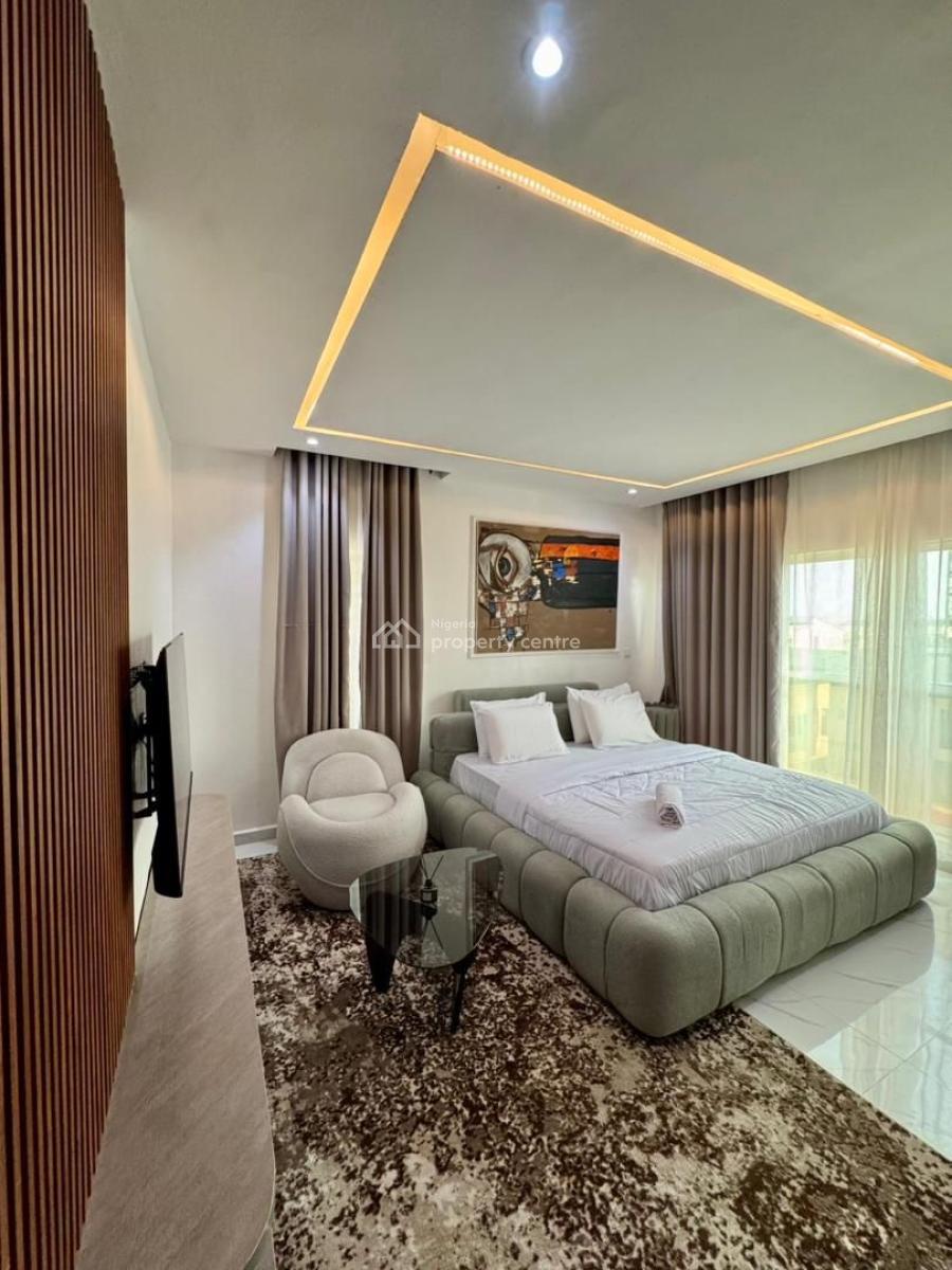 Luxury 2 Bedroom Apartment with Ps5 and Slight Beach View, Ikate, Lekki, Lekki, Lagos, Flat / Apartment Short Let