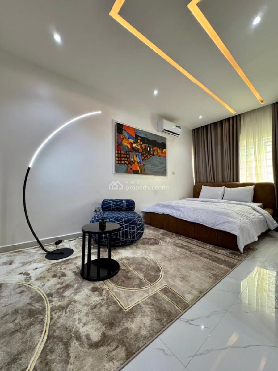 Luxury 2 Bedroom Apartment with Ps5 and Slight Beach View, Ikate, Lekki, Lekki, Lagos, Flat / Apartment Short Let