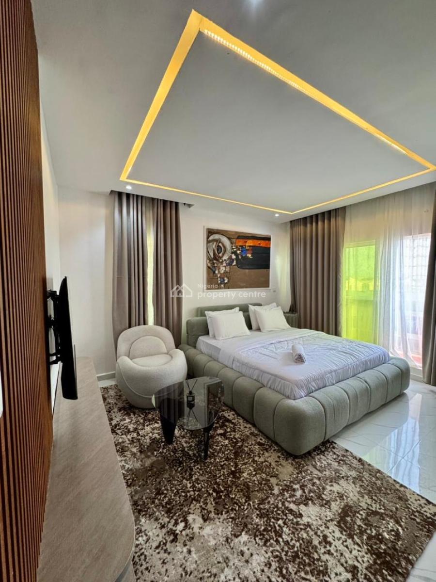Luxury 2 Bedroom Apartment with Ps5 and Slight Beach View, Ikate, Lekki, Lekki, Lagos, Flat / Apartment Short Let
