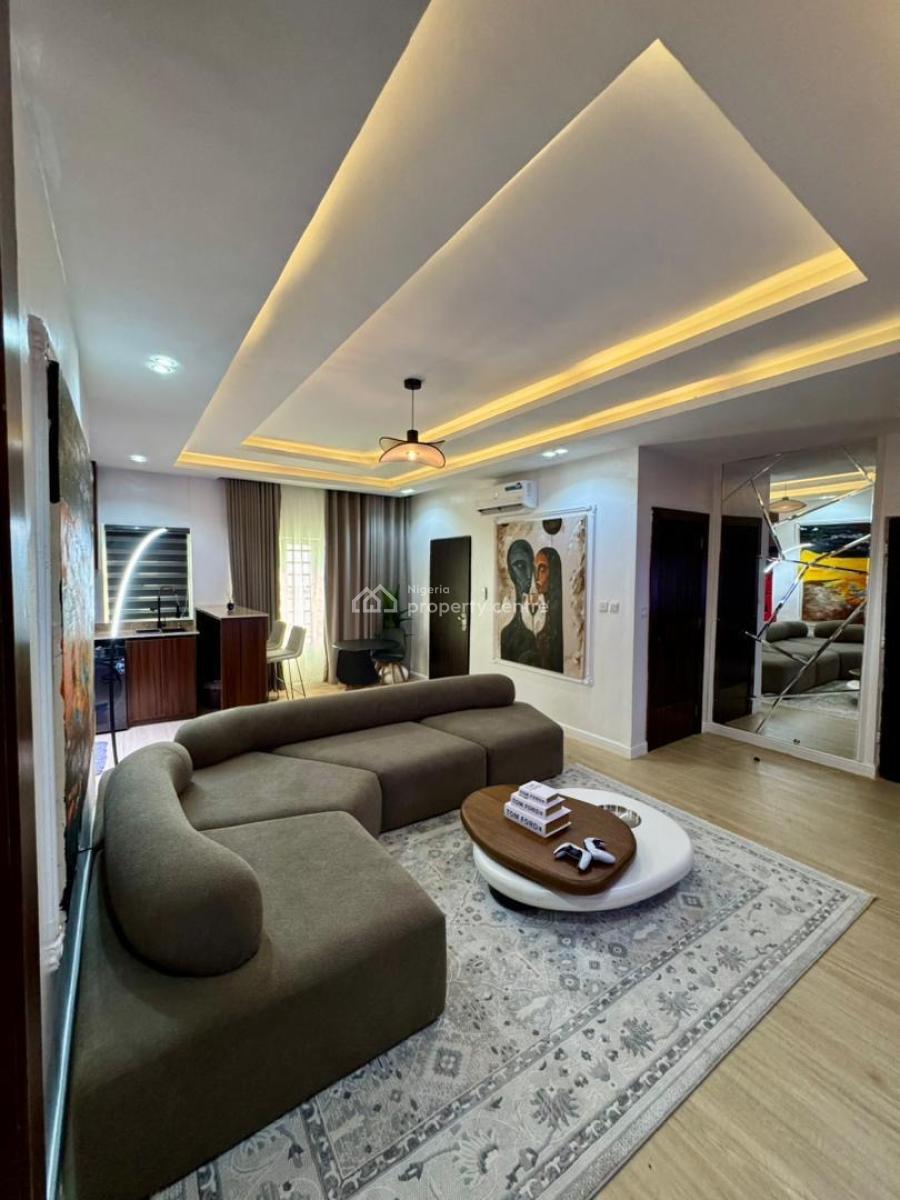 Luxury 2 Bedroom Apartment with Ps5 and Slight Beach View, Ikate, Lekki, Lekki, Lagos, Flat / Apartment Short Let