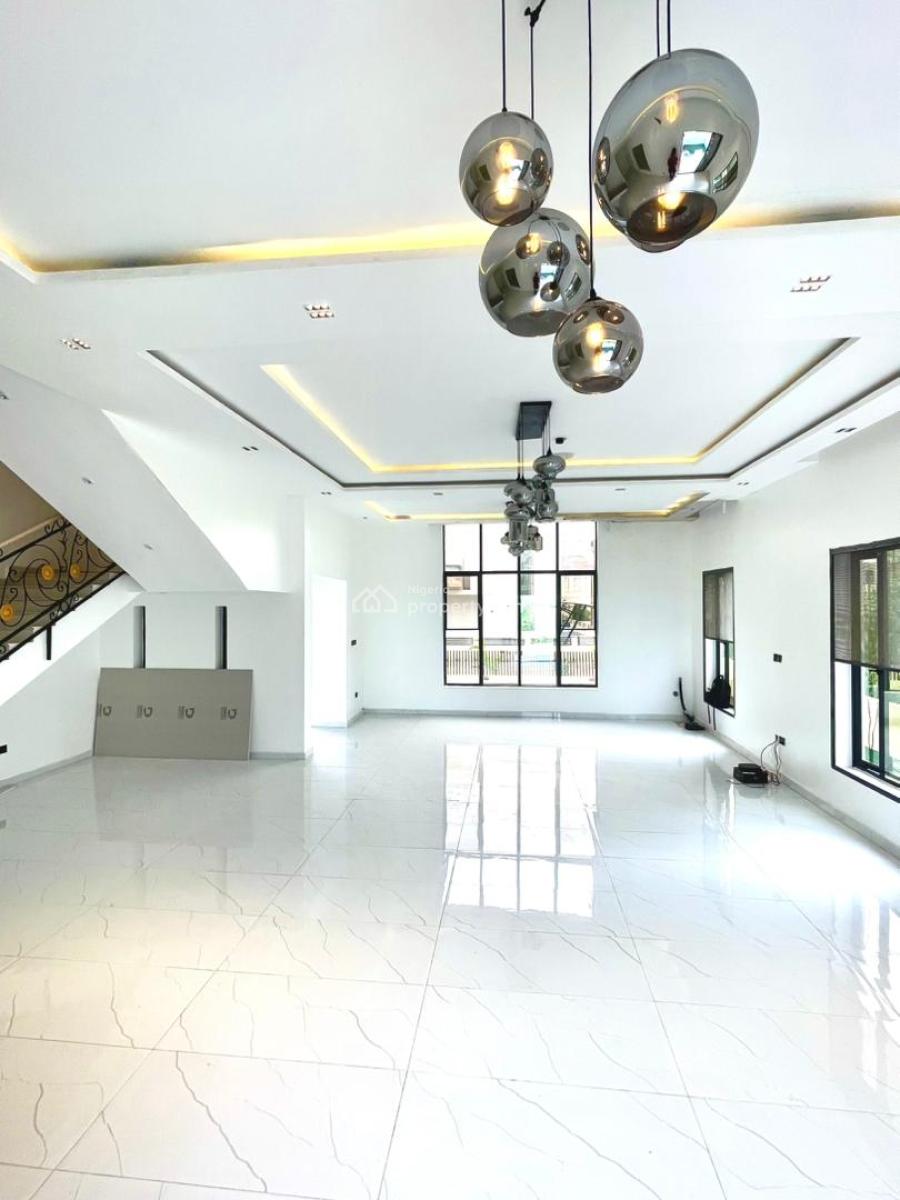 Fully Detached 6 Bedroom with 2 Rooms Bq, Chevron, Lekki, Lagos, Detached Duplex for Sale