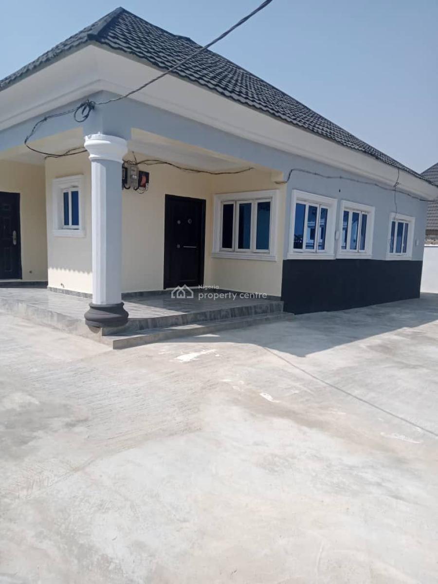 3 Bedroom Bungalow with a  Land Space for a Two Bedroom Bq., Lugbe Airport Road, Lugbe District, Abuja, Detached Bungalow for Sale