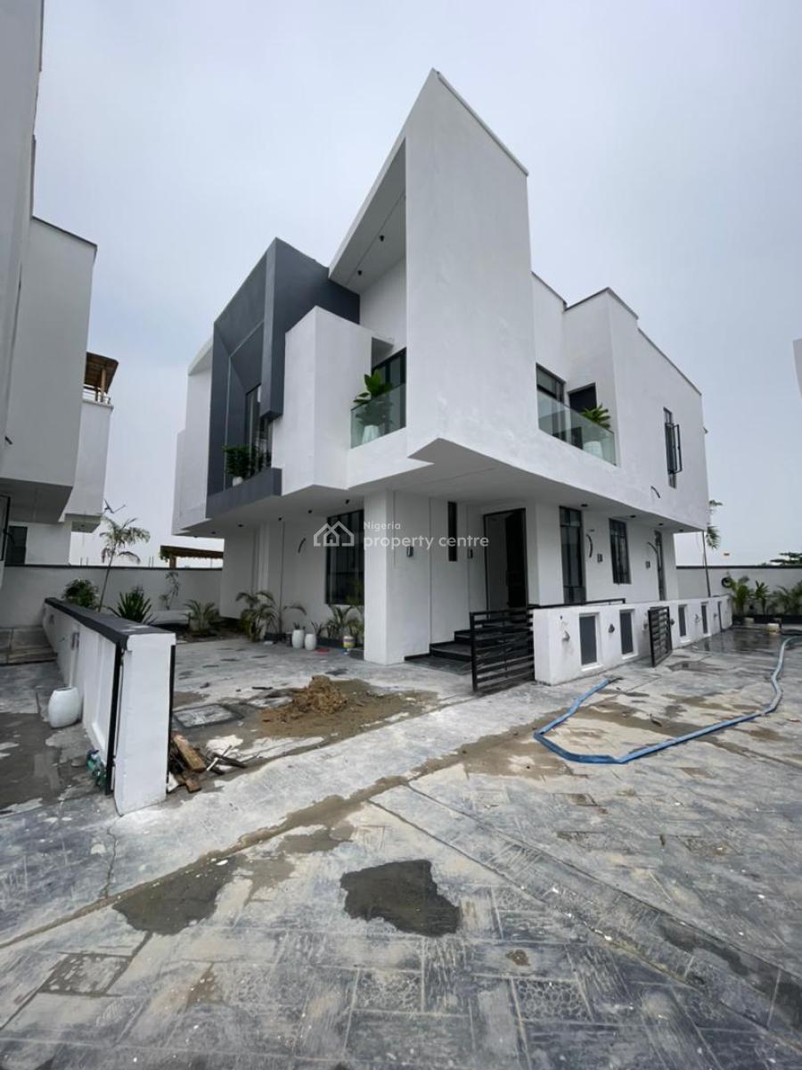 Luxurious Spacious 5 Bedroom Fully Detached Duplex, Chevron, Lekki, Lagos, Detached Duplex for Sale