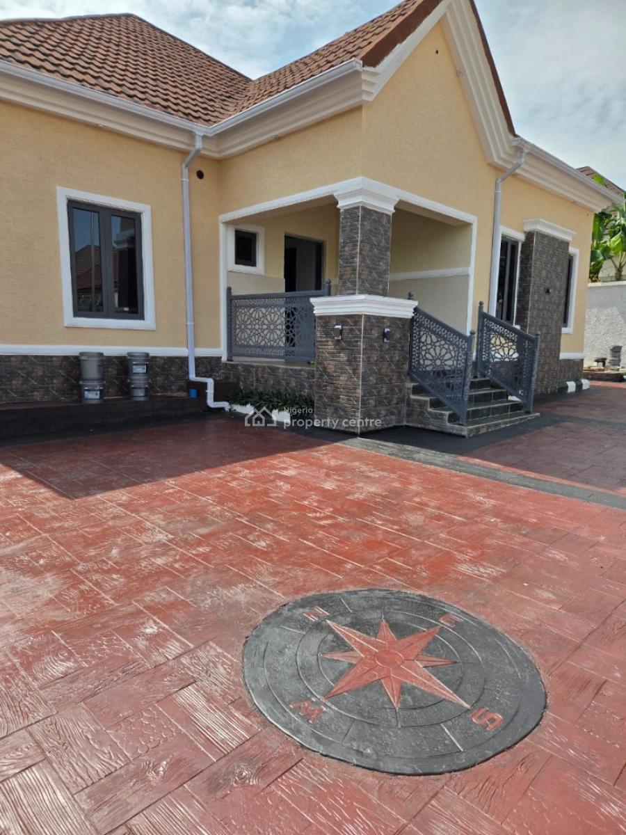 3 Bedroom Fully Detached Bungalow with Bq, Lugbe,airport Road., Pyakasa, Lugbe District, Abuja, Detached Bungalow for Sale