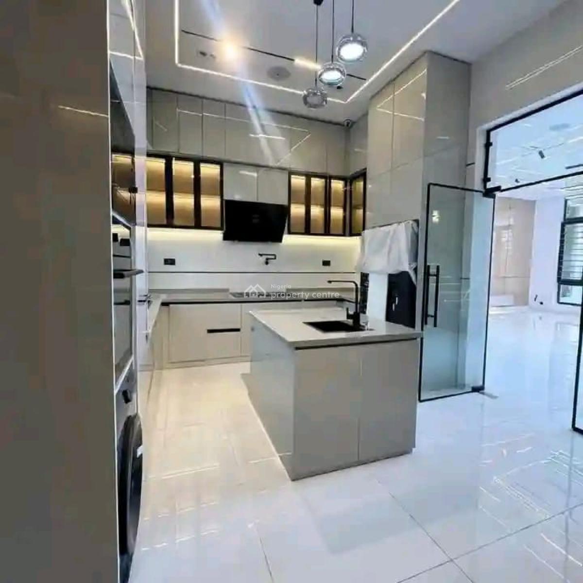 Contemporary 5 Bedroom Fully Detached Duplex, Chevron, Lekki, Lagos, Detached Duplex for Sale