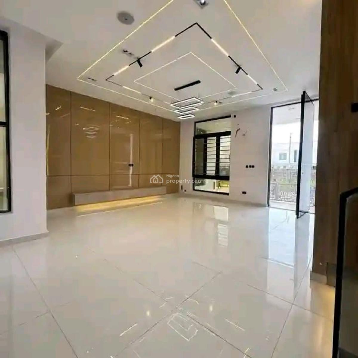 Contemporary 5 Bedroom Fully Detached Duplex, Chevron, Lekki, Lagos, Detached Duplex for Sale