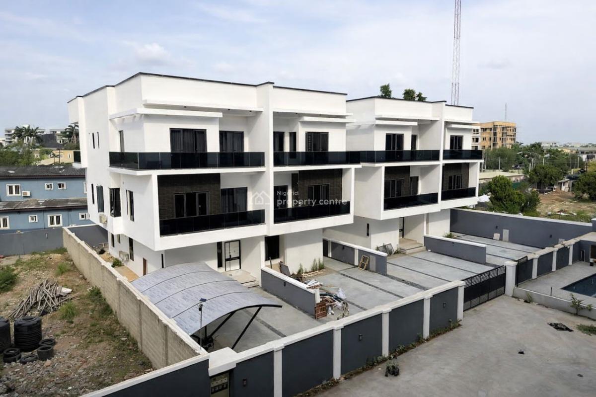 5 Bedroom Duplex Parking Space for 5 Cars General Poolwith Bq, Ikeja Gra, Ikeja, Lagos, Semi-detached Duplex for Sale