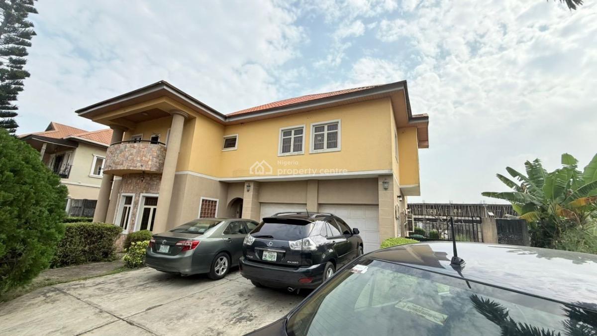 Spacious 5 Bedroom Detached House + Bq on 840sqm Land, Nicon Town, Lekki, Lagos, Detached Duplex for Sale