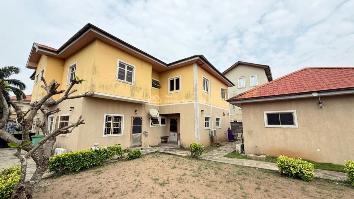 Spacious 5 Bedroom Detached House + Bq on 840sqm Land, Nicon Town, Lekki, Lagos, Detached Duplex for Sale