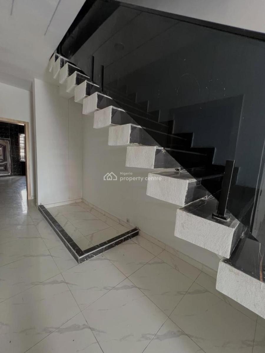 Self Compound 4 Bedroom Semi Detached Duplex with Bq, Mobil Road, Ikota, Lekki, Lagos, Semi-detached Duplex for Rent