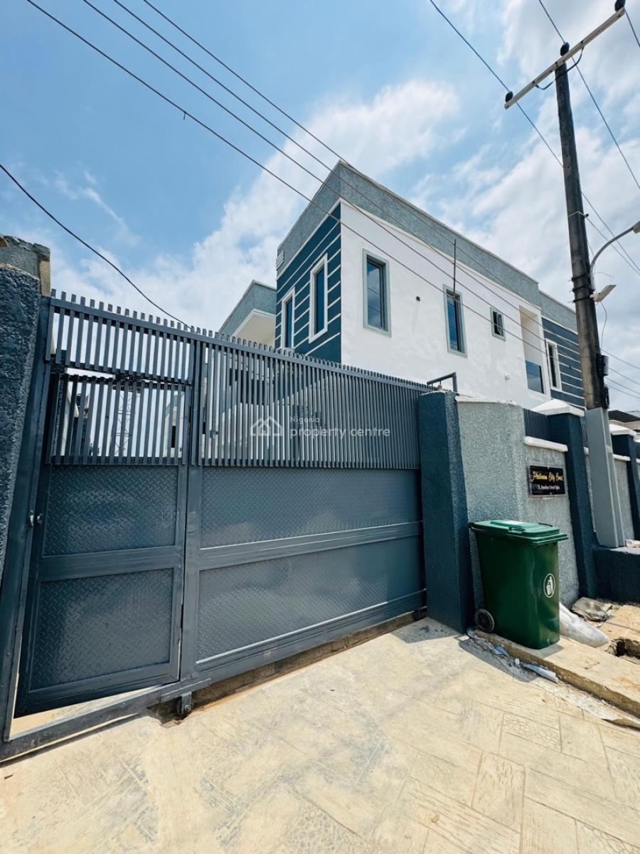 Newly Built 4 Bedroom Terrace Detached Duplex with a Bq, Ogba, Ikeja, Lagos, Terraced Duplex for Sale