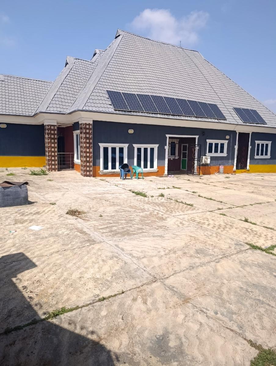 Modern 4 Bedroom Bungalow on 1227sqm of Land, Wemimo, Oluwo, Via Egbeda, Alakia, Ibadan, Oyo, Detached Bungalow for Sale