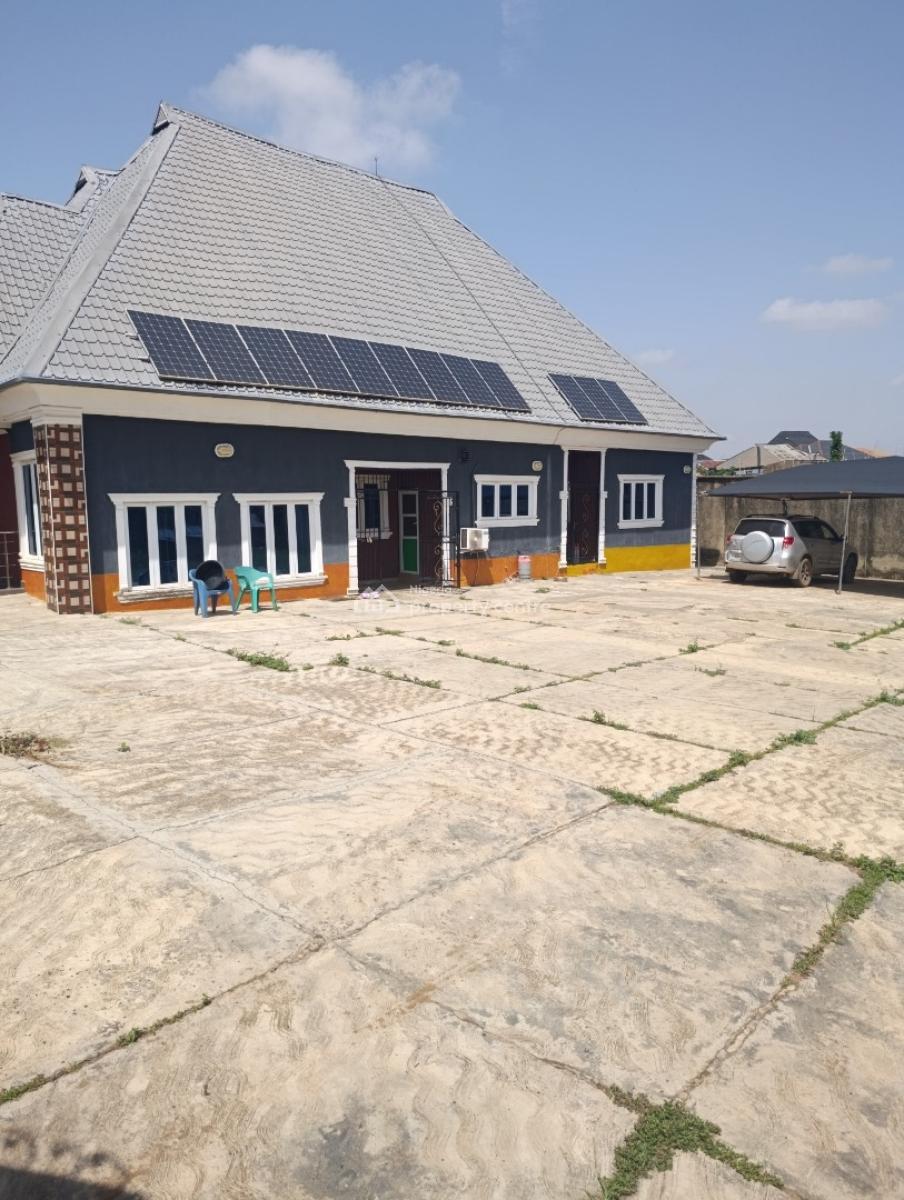 Modern 4 Bedroom Bungalow on 1227sqm of Land, Wemimo, Oluwo, Via Egbeda, Alakia, Ibadan, Oyo, Detached Bungalow for Sale