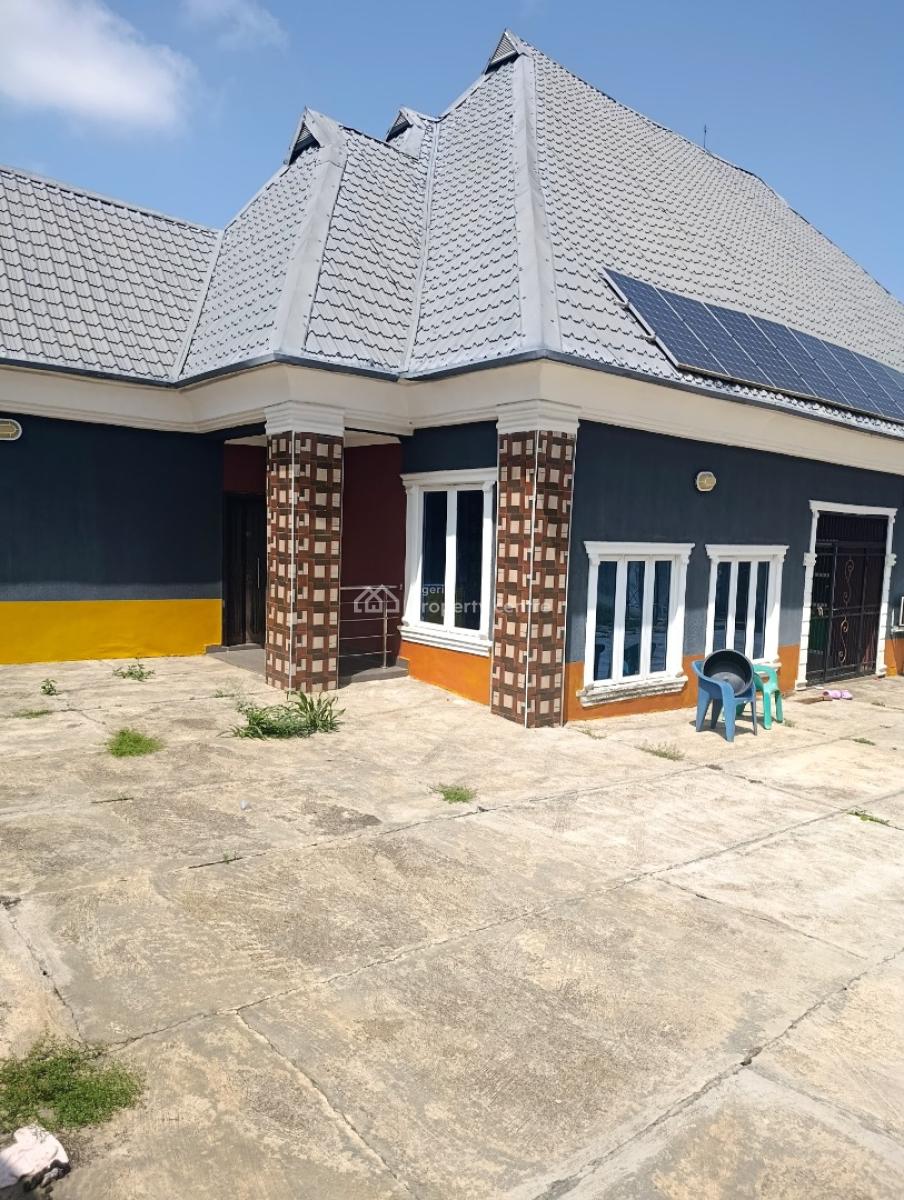 Modern 4 Bedroom Bungalow on 1227sqm of Land, Wemimo, Oluwo, Via Egbeda, Alakia, Ibadan, Oyo, Detached Bungalow for Sale
