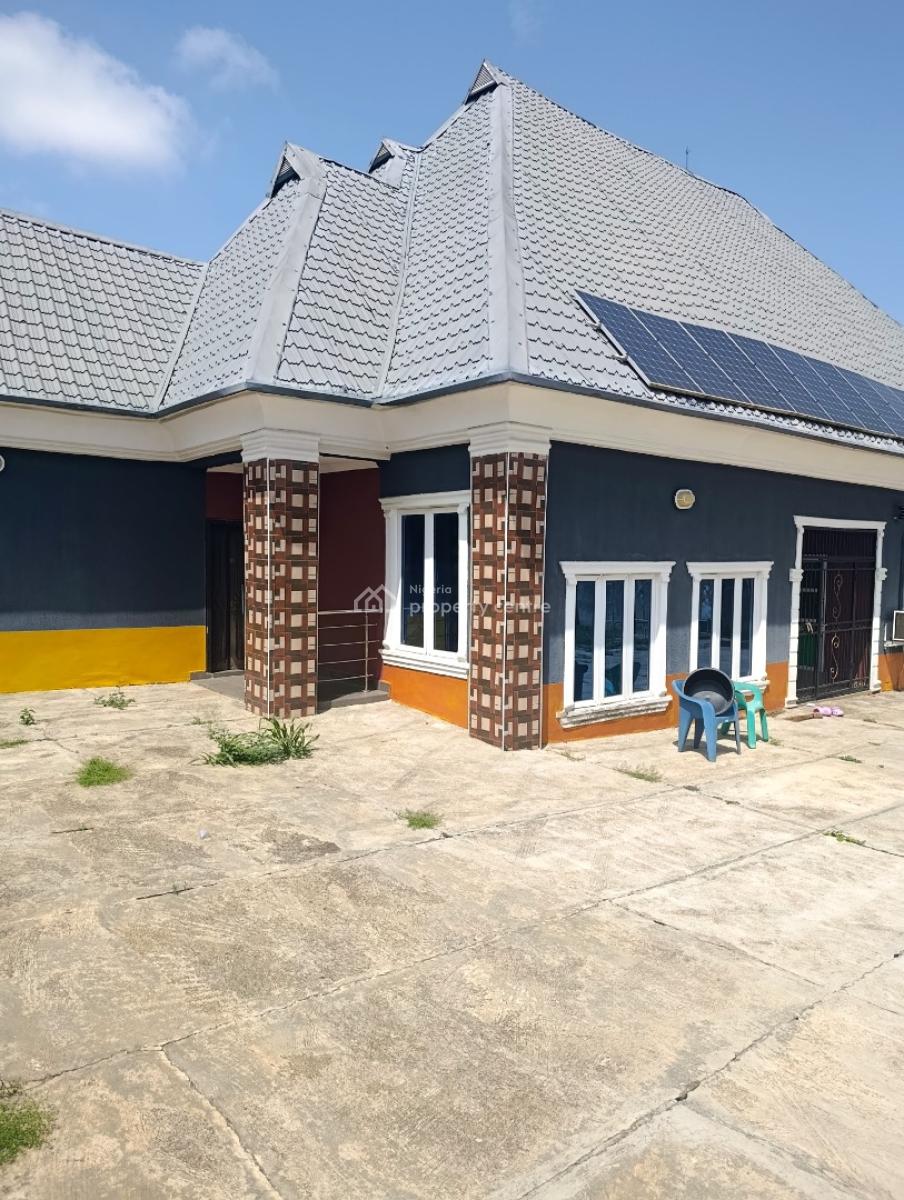 Modern 4 Bedroom Bungalow on 1227sqm of Land, Wemimo, Oluwo, Via Egbeda, Alakia, Ibadan, Oyo, Detached Bungalow for Sale