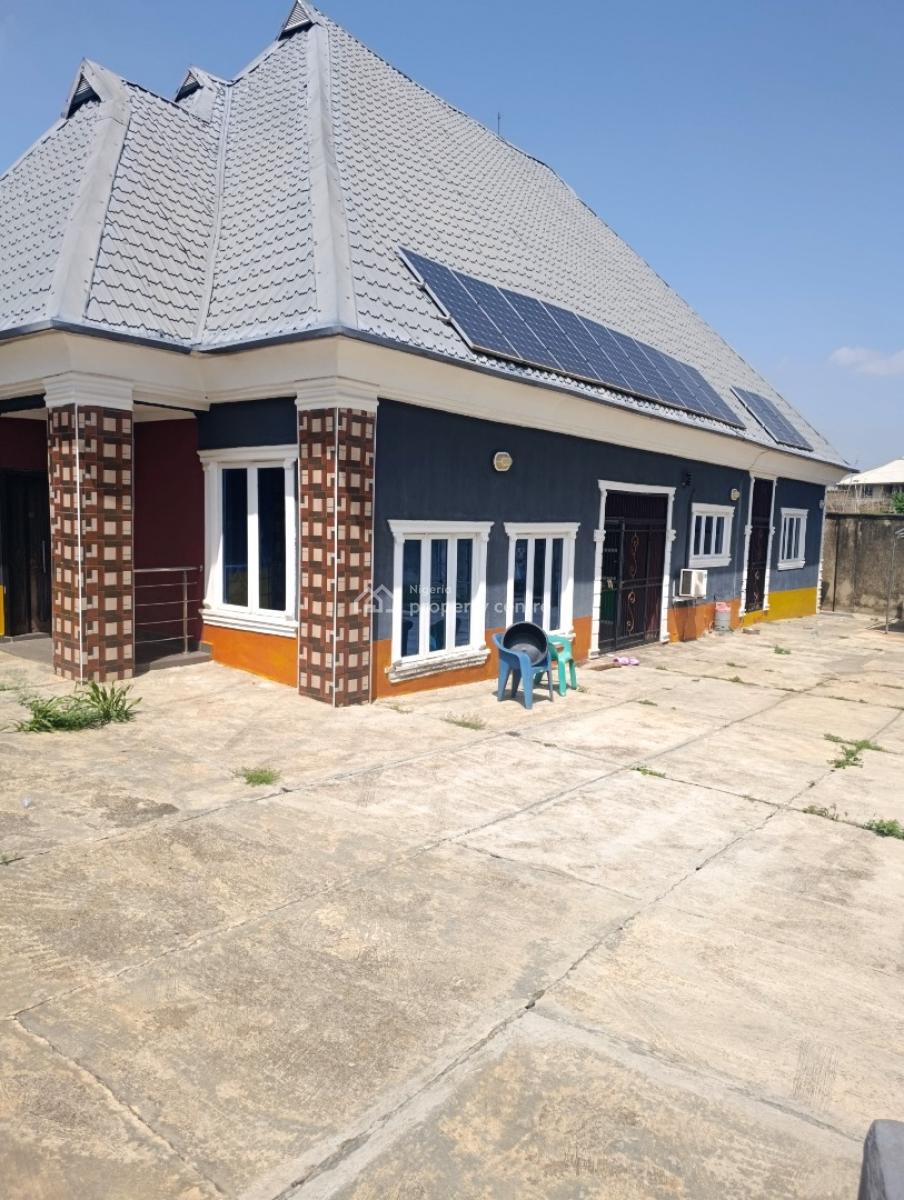 Modern 4 Bedroom Bungalow on 1227sqm of Land, Wemimo, Oluwo, Via Egbeda, Alakia, Ibadan, Oyo, Detached Bungalow for Sale
