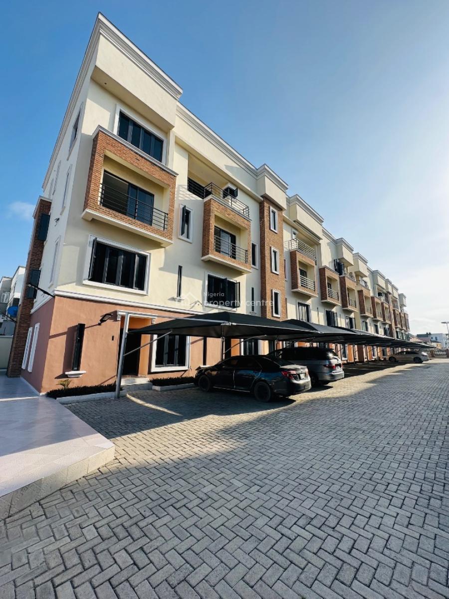 Newly Built 4 Bedroom Terrace Duplex with Bq + Swimming Pool + Gym, Lekki Phase 1, Lekki, Lagos, Terraced Duplex for Rent