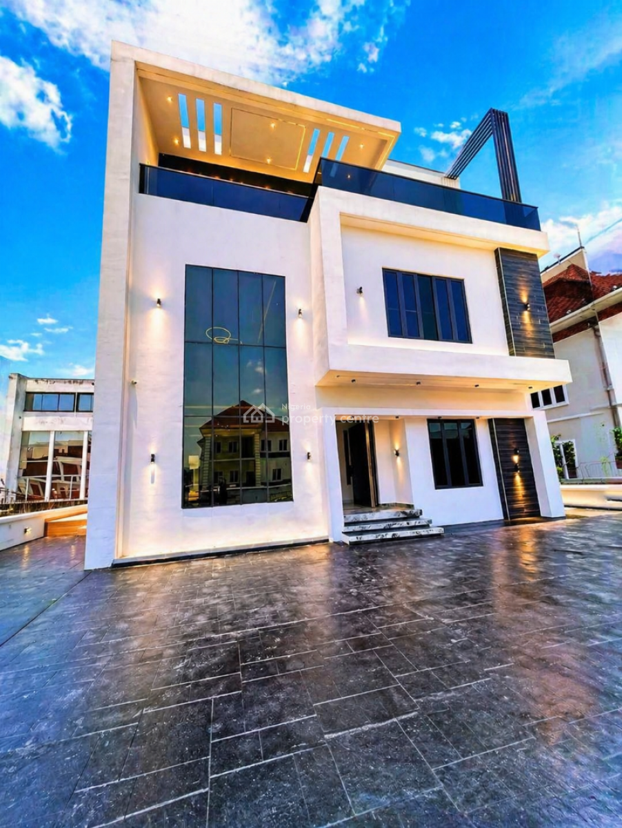 Smart Home 5 Bedroom Fully Detached Duplex with 2bq,swimming Pool, Pinnock Beach Estate, Osapa, Lekki, Lagos, Detached Duplex for Sale