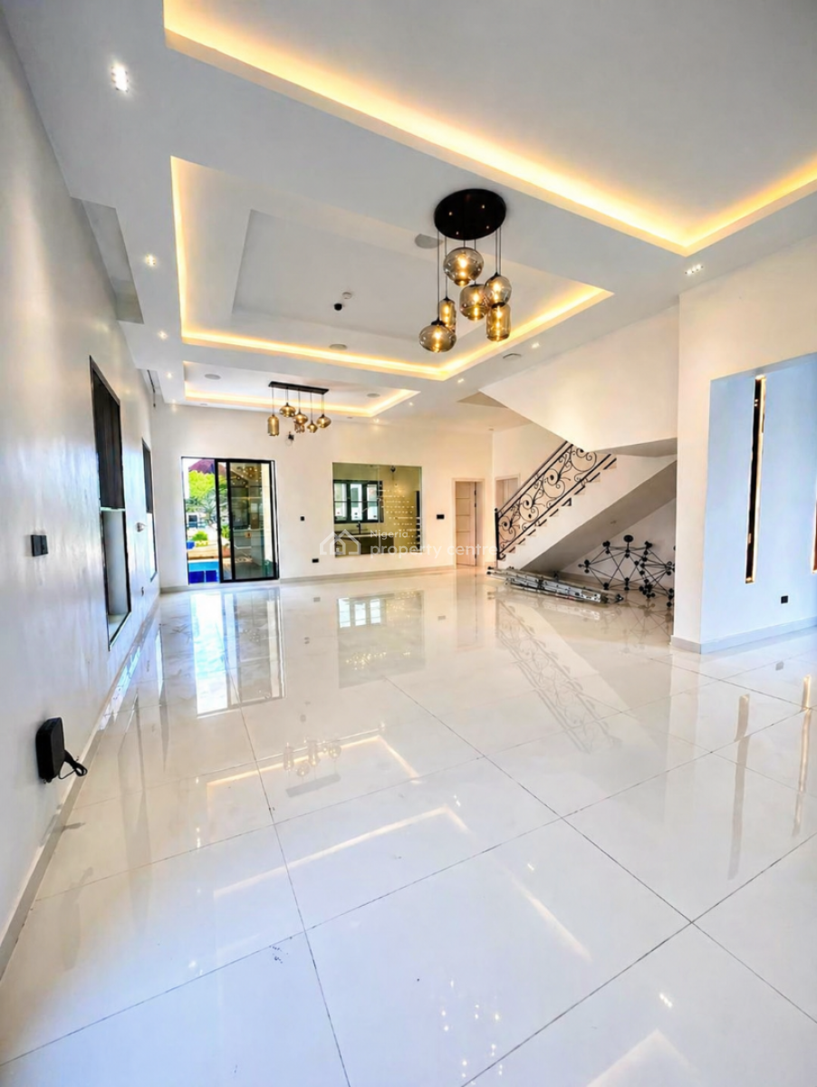 Smart Home 5 Bedroom Fully Detached Duplex with 2bq,swimming Pool, Pinnock Beach Estate, Osapa, Lekki, Lagos, Detached Duplex for Sale