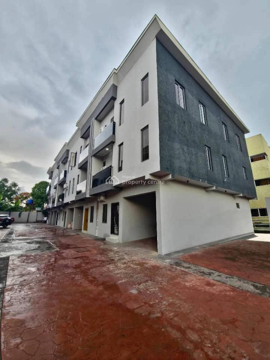 Nicely Built 4 Bedroom Terrace Duplex House in a Secured Estate, Shonibare Estate, Maryland, Lagos, Terraced Duplex for Sale