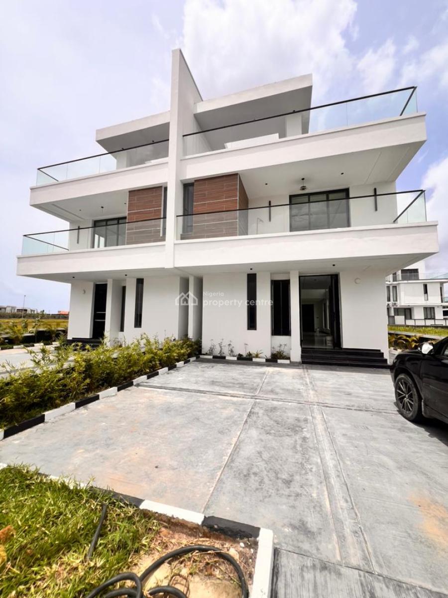 Luxurious 5 Bedroom Semi Detached Wit, Cowrie Creek, Ikate, Lekki, Lagos, Semi-detached Duplex for Rent