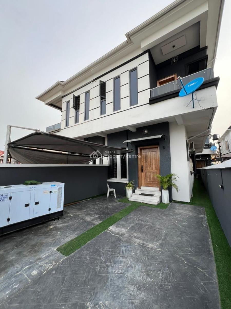 Fully Furnished 4 Bedroom Duplex with Bq, Ikota, Lekki, Lagos, Detached Duplex for Sale