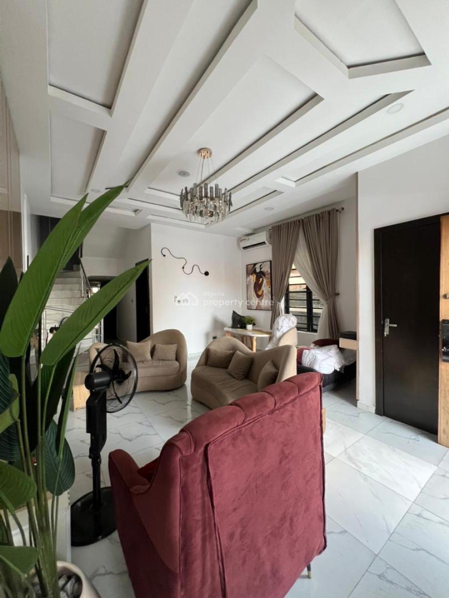 Fully Furnished 4 Bedroom Duplex with Bq, Ikota, Lekki, Lagos, Detached Duplex for Sale