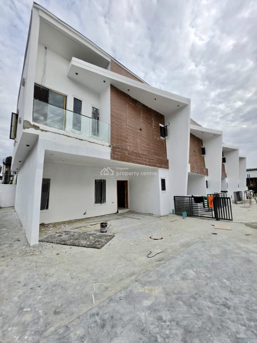 Distress Deal! Newly Built 4 Bedroom Terrace Duplex with Self Compound, Ajah, Lagos, Terraced Duplex for Sale