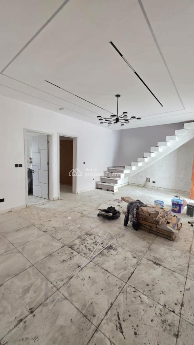 Distress Deal! Newly Built 4 Bedroom Terrace Duplex with Self Compound, Ajah, Lagos, Terraced Duplex for Sale