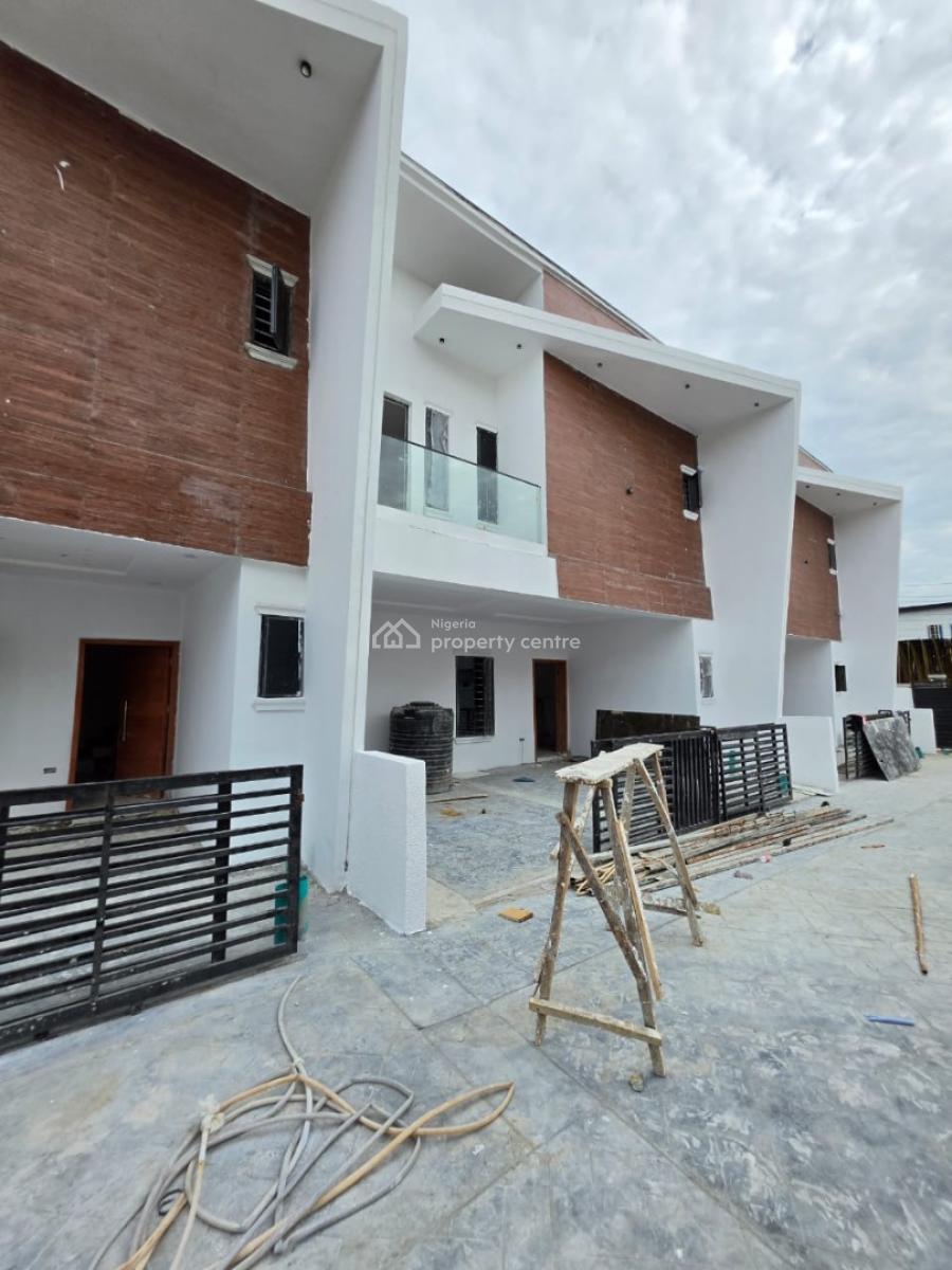 Distress Deal! Newly Built 4 Bedroom Terrace Duplex with Self Compound, Ajah, Lagos, Terraced Duplex for Sale