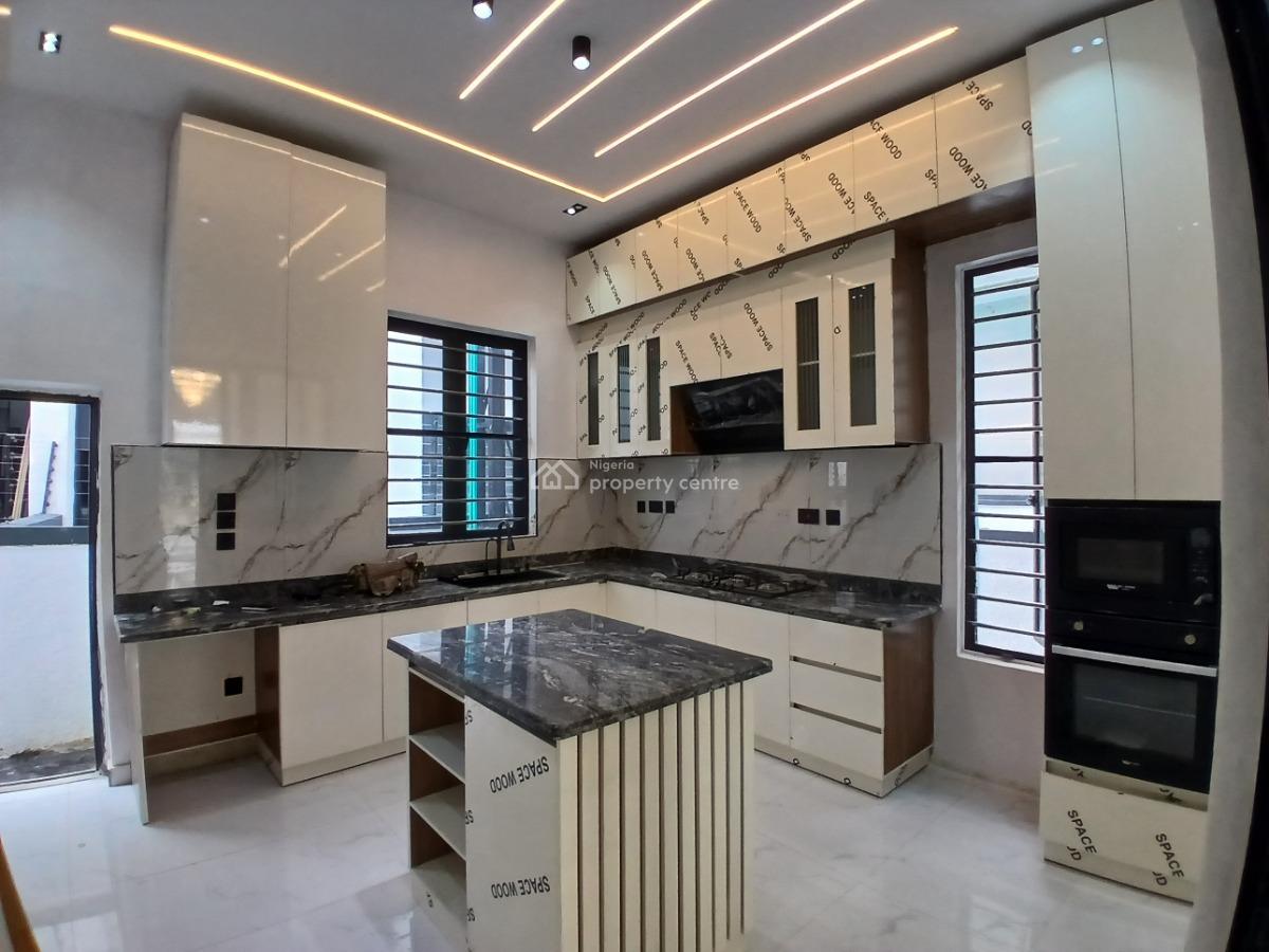 Luxury 5 Bedroom Fully Detached Duplex with Bq + Pool, Ikota, Ikota, Lekki, Lagos, Detached Duplex for Sale