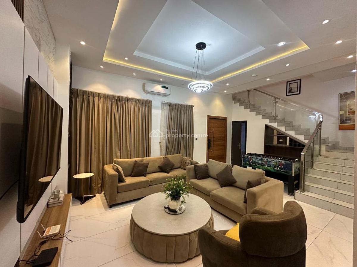 Furnished 3 Bedroom Maisonette, Ikate, Lekki, Lagos, House for Rent