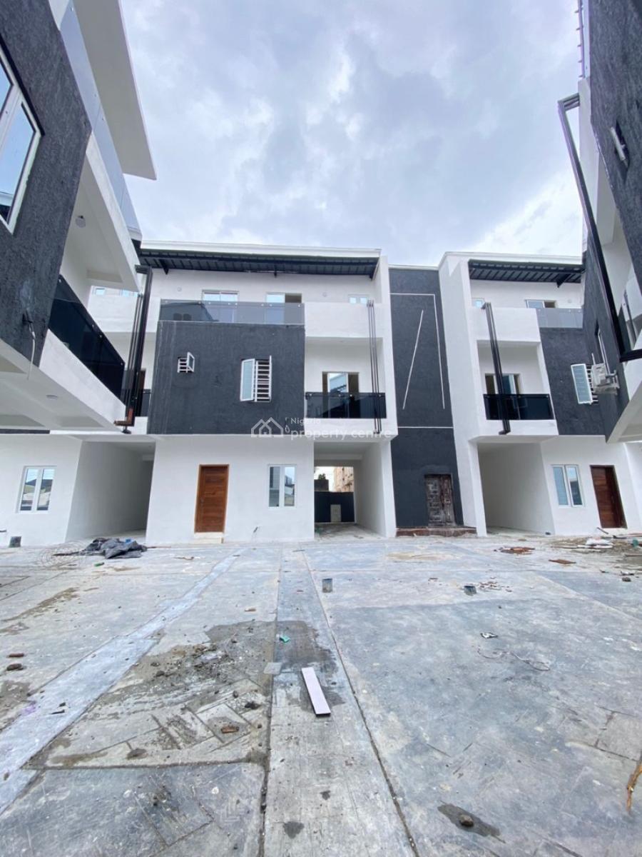 New 3 Bedroom Terrace Duplex with Open Kitchen, Ikota Villa Estate on Road 11, Ikota, Lekki, Lagos, Terraced Duplex for Rent