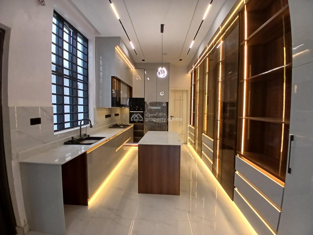 Luxurious 5 Bedroom Fully Detached Duplex with Bq + Swimming Pool, Ikota, Ikota, Lekki, Lagos, Detached Duplex for Sale