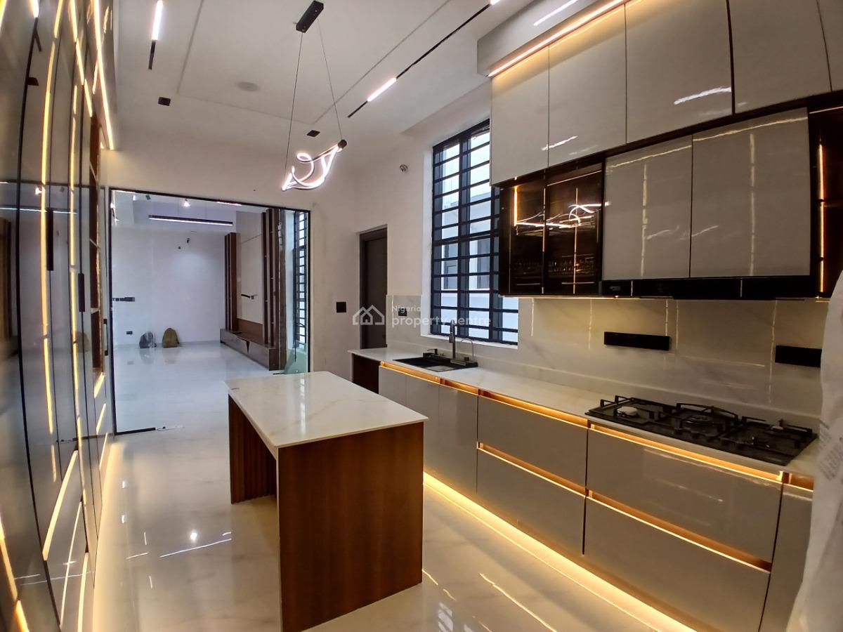Luxurious 5 Bedroom Fully Detached Duplex with Bq + Swimming Pool, Ikota, Ikota, Lekki, Lagos, Detached Duplex for Sale
